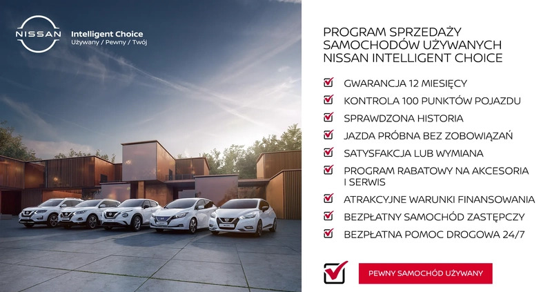 Nissan Leaf cena 84900 przebieg: 33200, rok produkcji 2019 z Ełk małe 191